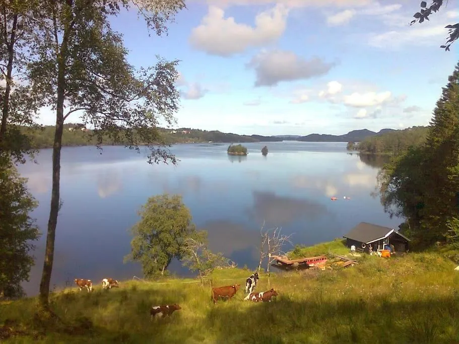 Topfloor Apartment Separate Entranc Nice View Stord Fitjar
